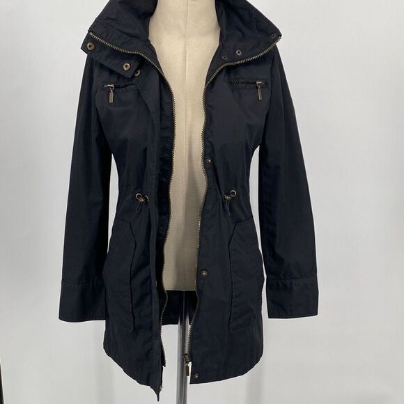 Hive &‎ Honey Lightweight Nylon Water Repellent Rain Jacket Black XS - Picture 13 of 16